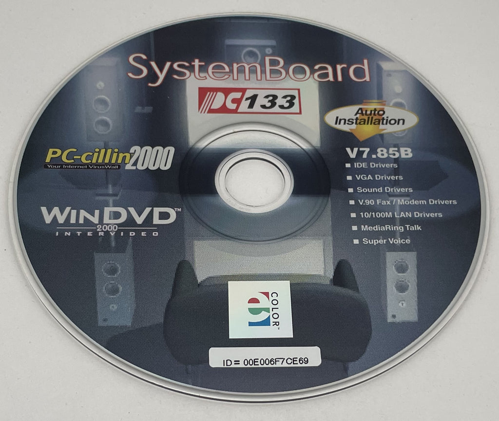 SystemBoard PC 133 PC Software