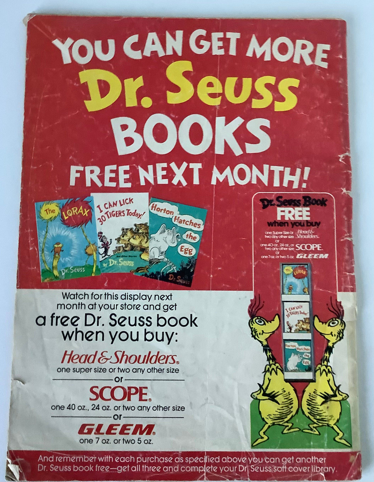 Did I ever Tell You How Lucky You Are? By Dr. Seuss 1973 First Edition