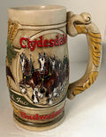 Budweiser Holiday Stein 2007 Beer "Winter's Calm" Anheuser-Busch Clydesdale NIB