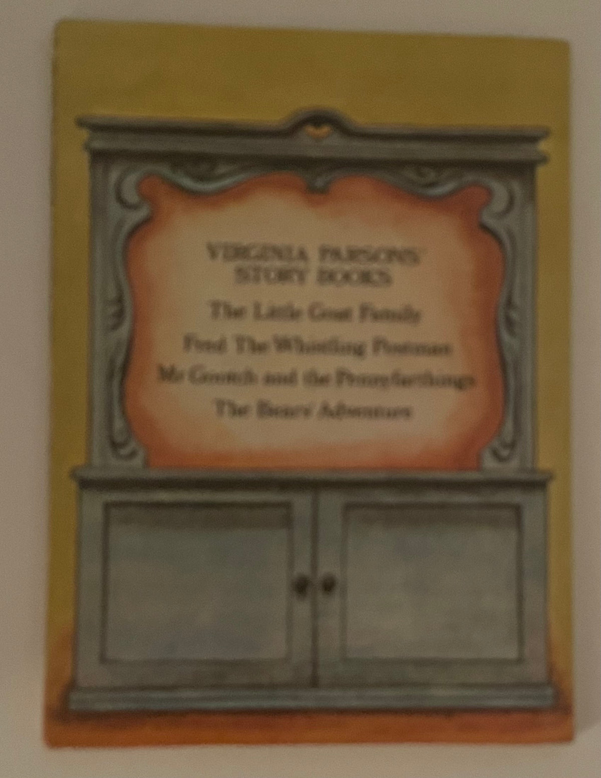 Virginia Parsons’ The Bears’ Adventures 1977