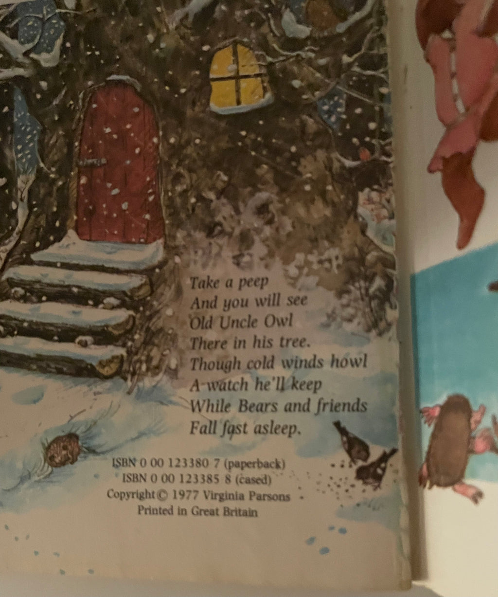 Virginia Parsons’ The Bears’ Adventures 1977