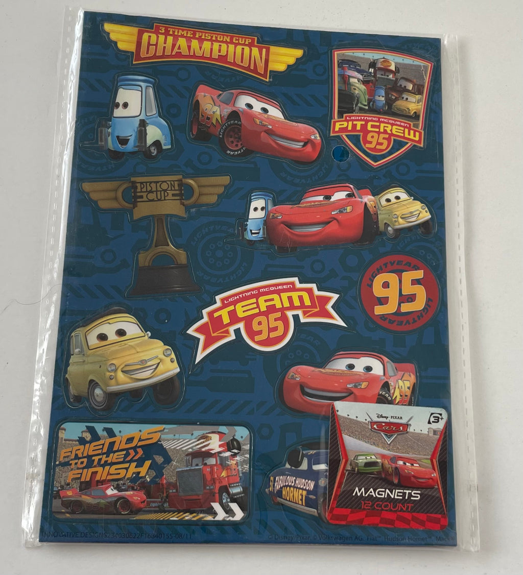 12 Pixar Magnets NEW