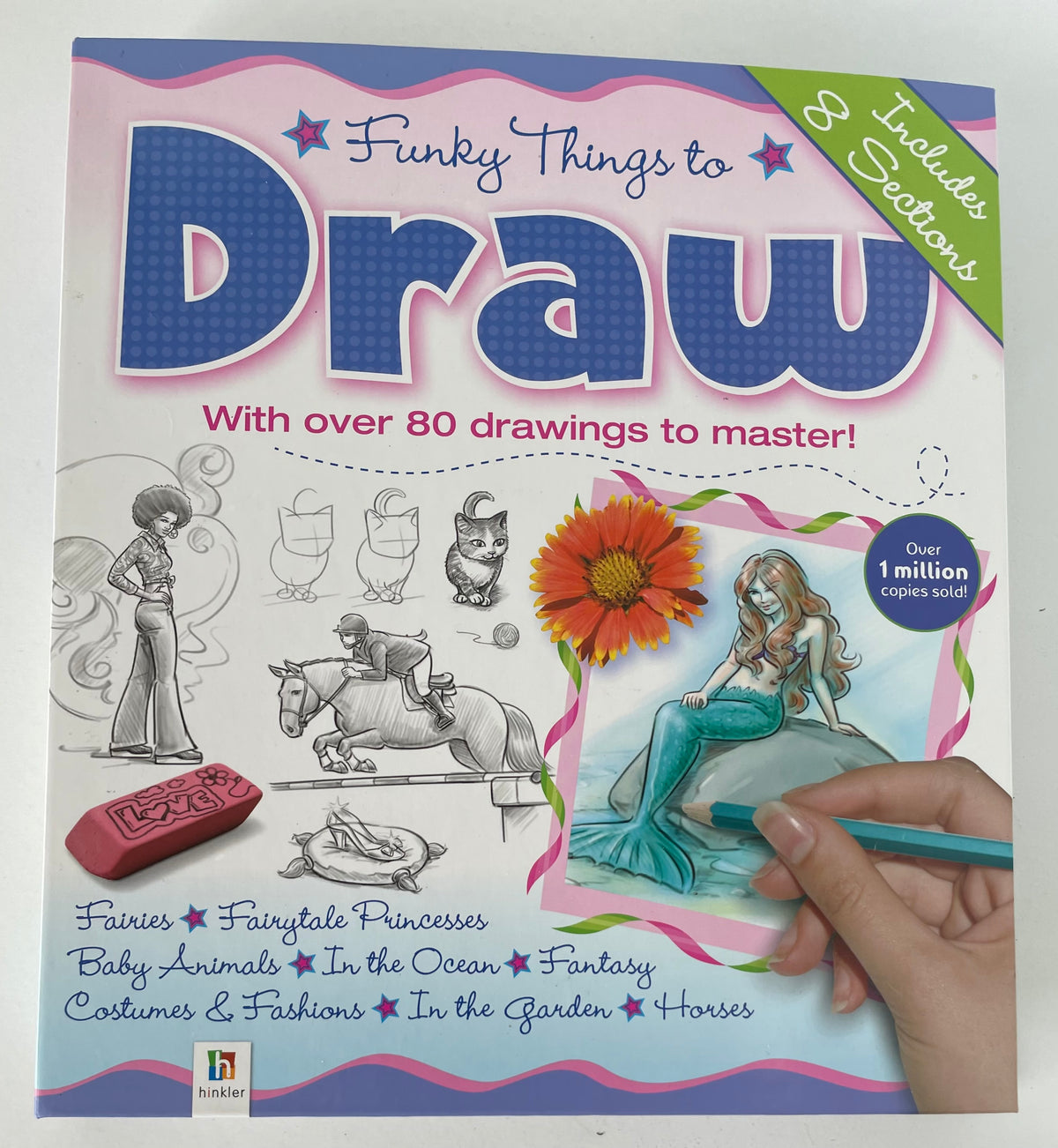 Funky Things to Draw - Hardcover By Hinkler Books - VERY GOOD