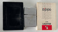 VTG 1950-1960's Zippo III - Chrome - MADE IN USA Zippo III Flip Lighter w/Box