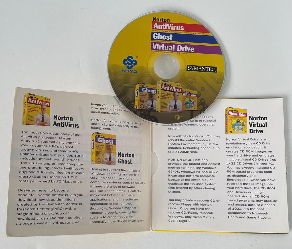 Norton 3-in-1 CD for Windows 95-98