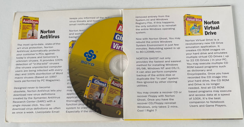Norton 3-in-1 CD for Windows 95-98