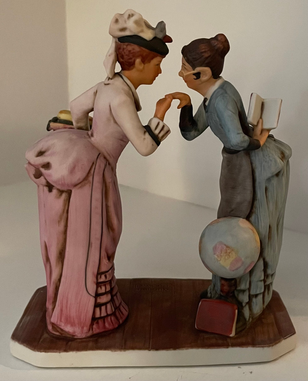 Norman Rockwell “The First Day At School” Figurine Grossman Design NIB