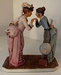 Norman Rockwell “The First Day At School” Figurine Grossman Design NIB