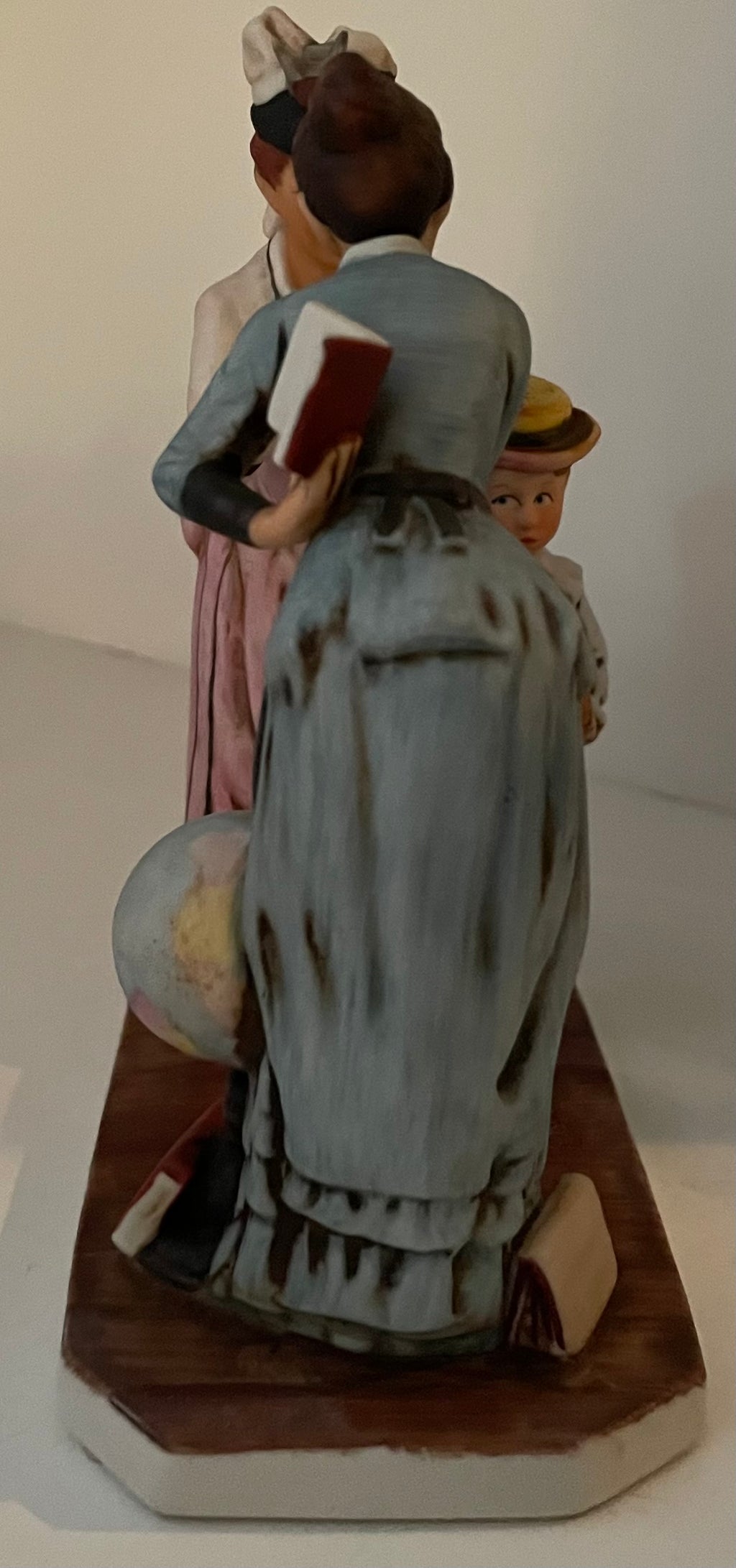 Norman Rockwell “The First Day At School” Figurine Grossman Design NIB