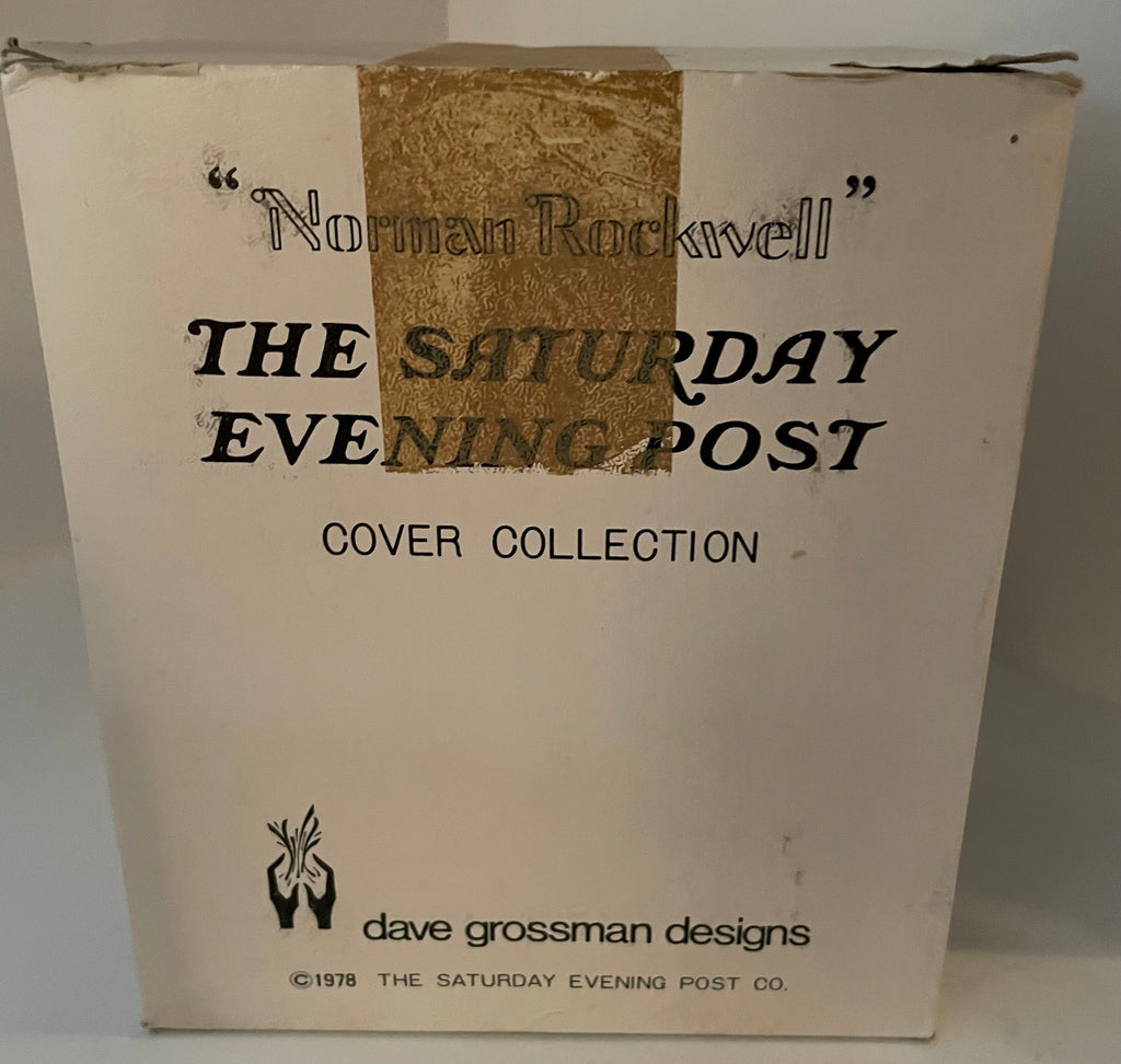 Norman Rockwell “The First Day At School” Figurine Grossman Design NIB