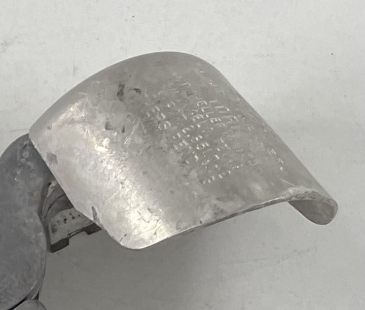 Vtg The York Texan Model Nutcracker RK Nut Sheller Co Metal EXC