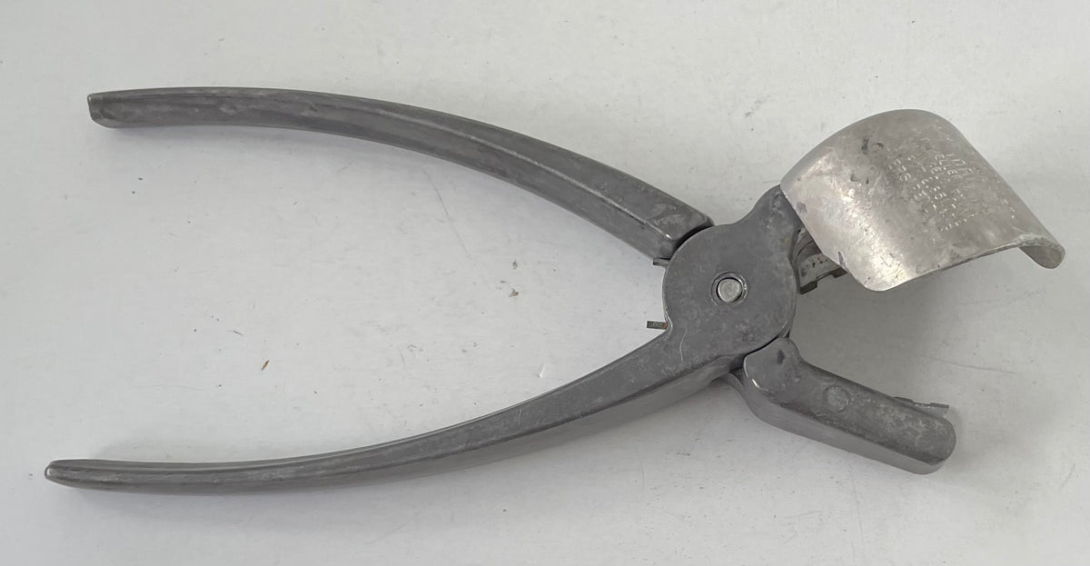 Vtg The York Texan Model Nutcracker RK Nut Sheller Co Metal EXC
