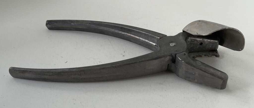 Vtg The York Texan Model Nutcracker RK Nut Sheller Co Metal EXC