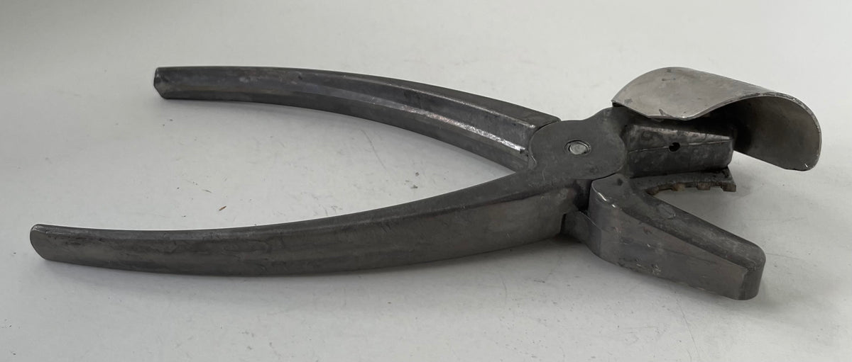 Vtg The York Texan Model Nutcracker RK Nut Sheller Co Metal EXC