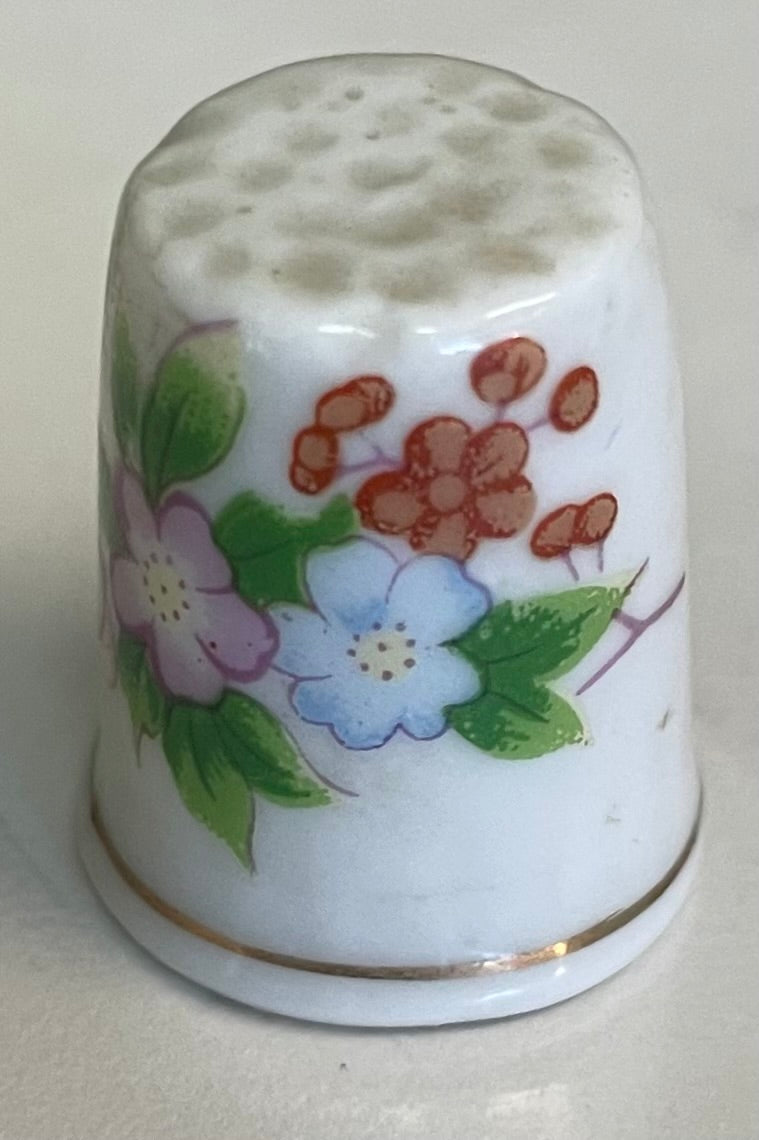 Glass Thimbal from New Salem, Ill