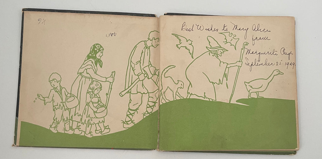 Hansel and Gretel-Illustrated Hader-Happy Hour Books-MacMillan Co -1927