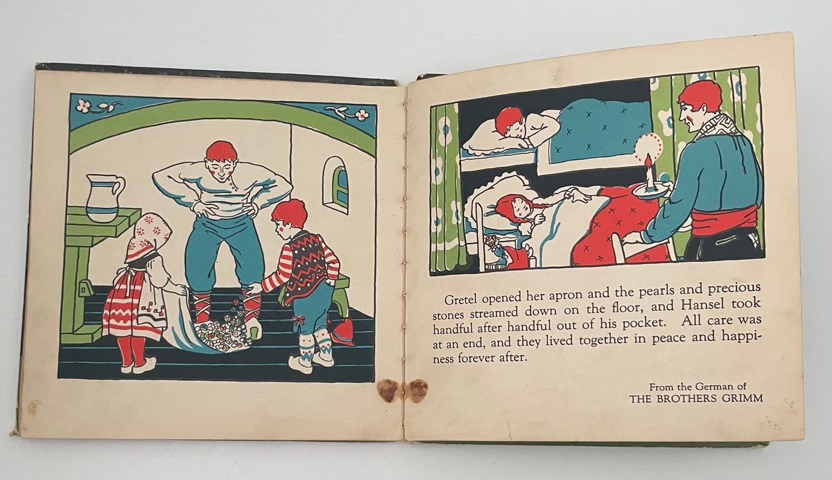 Hansel and Gretel-Illustrated Hader-Happy Hour Books-MacMillan Co -1927
