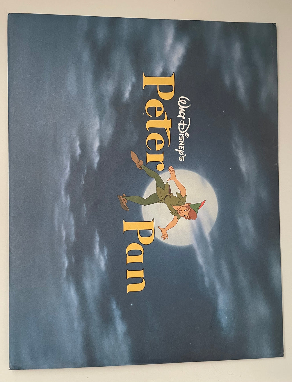 Walt Disney Peter Pan Exclusive Commemorative Lithograph Print 1998 Disney Store