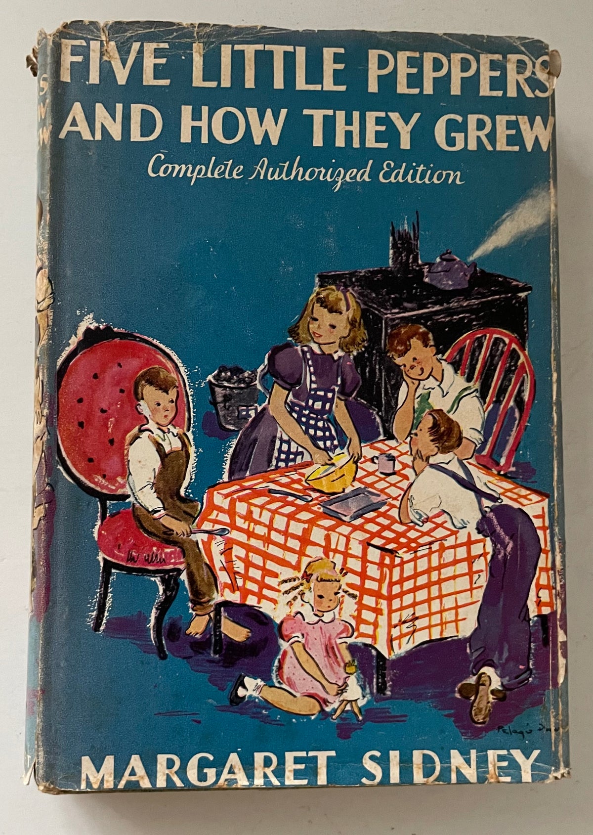 Five Little Peppers and How They Grew by Margaret Sidney 1936 Edition Hardcover