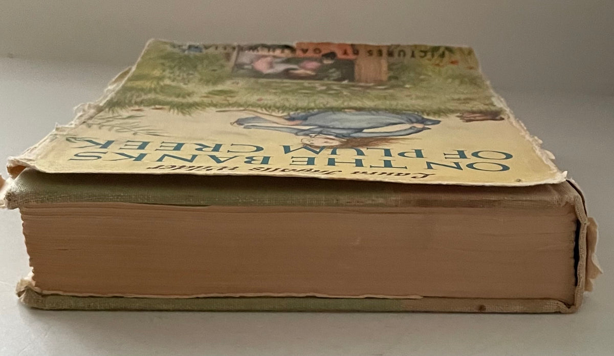Laura Ingalls Wilder 1953 " On the Banks of Plum Creek" Hardback Book