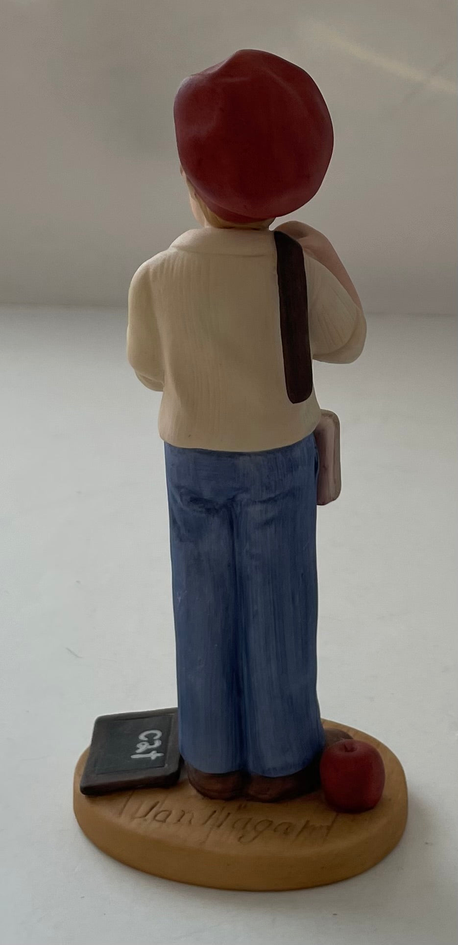 Boy with School Bag Figurine - A Signed Jan Hagara Limited Edition #5416