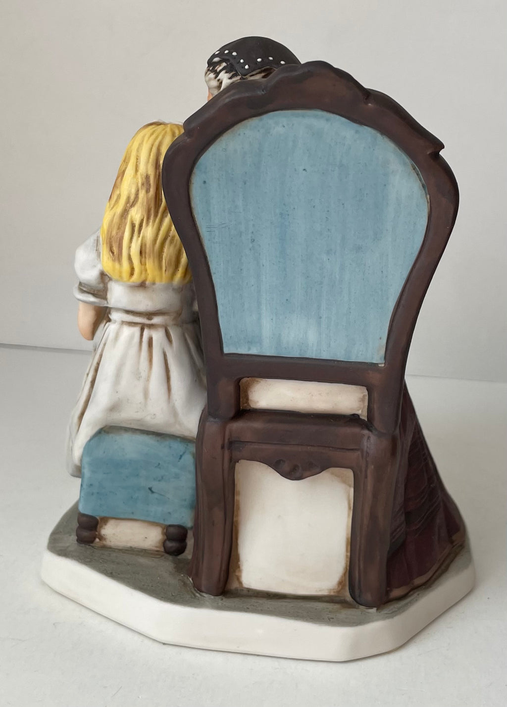Norman Rockwell The Handkerchief 1980 Saturday Evening Post Porcelain Figurine