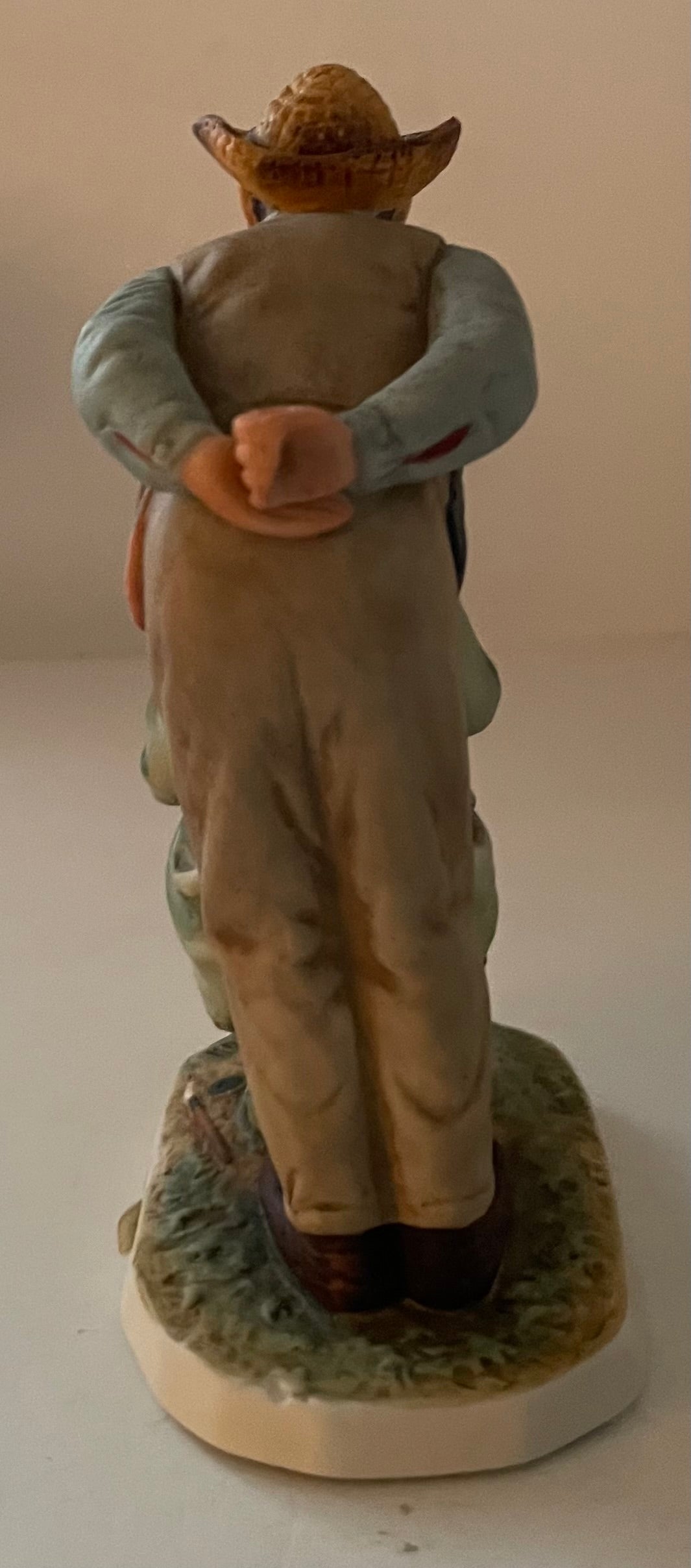 Dave Grossman Designs Norman Rockwell Country Critic Porcelain Figurine 1983