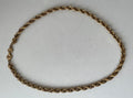 VTG Monet Thick Chunky Rope Chain Unisex Necklace Gold Tone