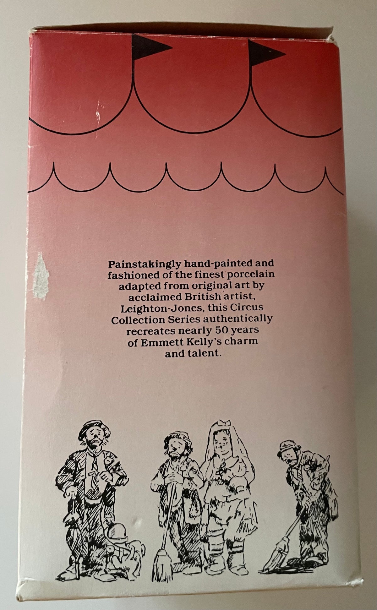 The Original Emmett Kelly Circus Collection Golf “Fore” w/original box. NIB