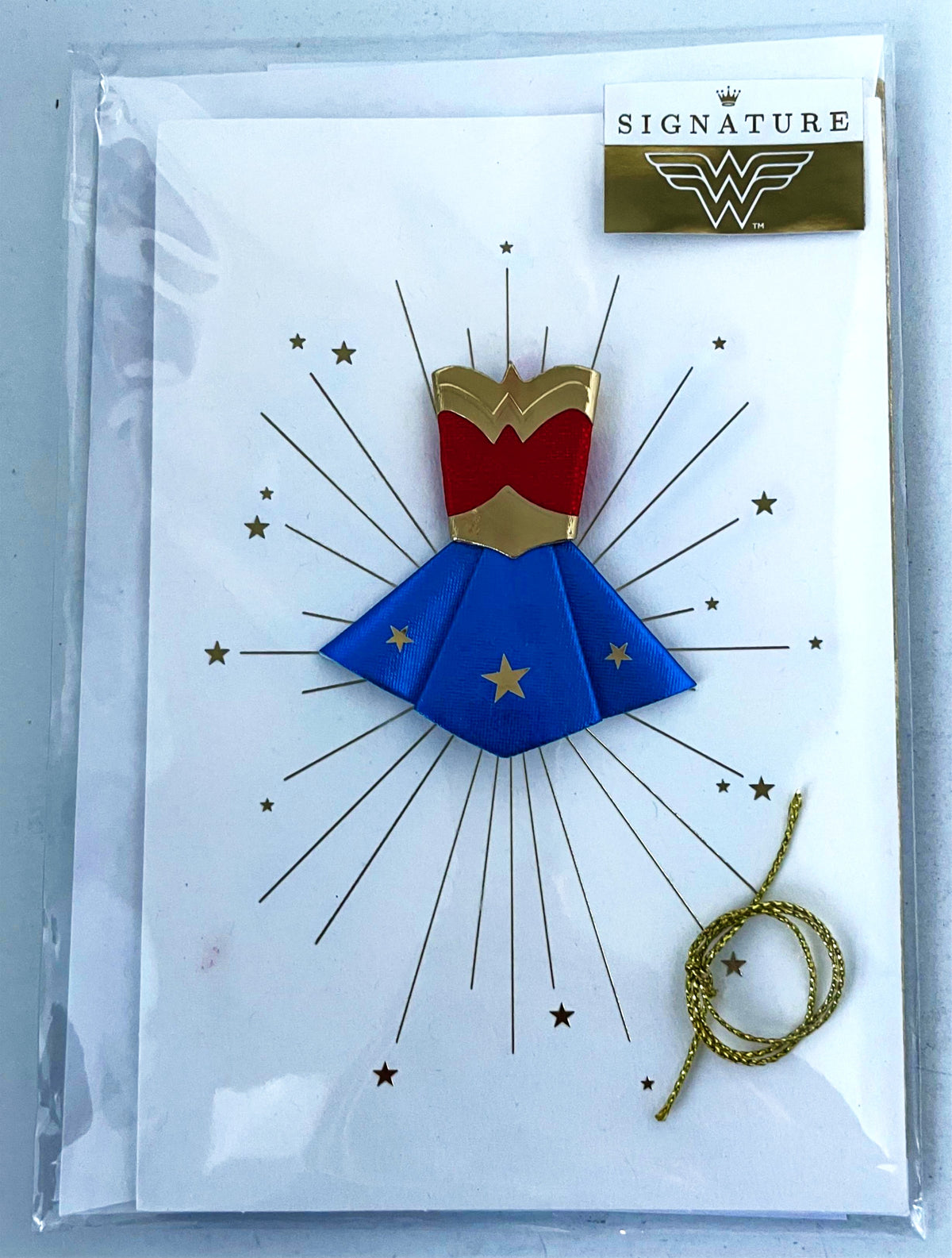 DC Wonder Woman card NEW