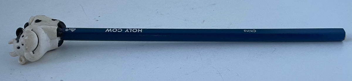 The Vintage Russ "Holy Cow" Pencil with Cow Topper