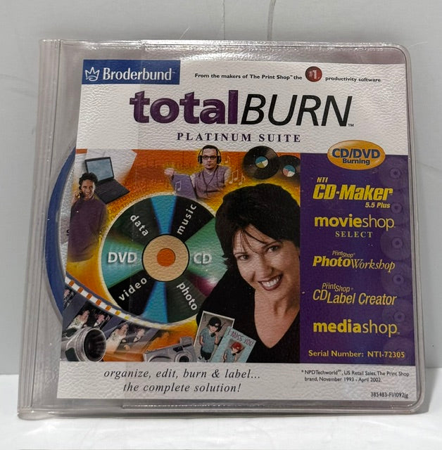 Broderbund - Total Burn 4CD Set Platinum Suite