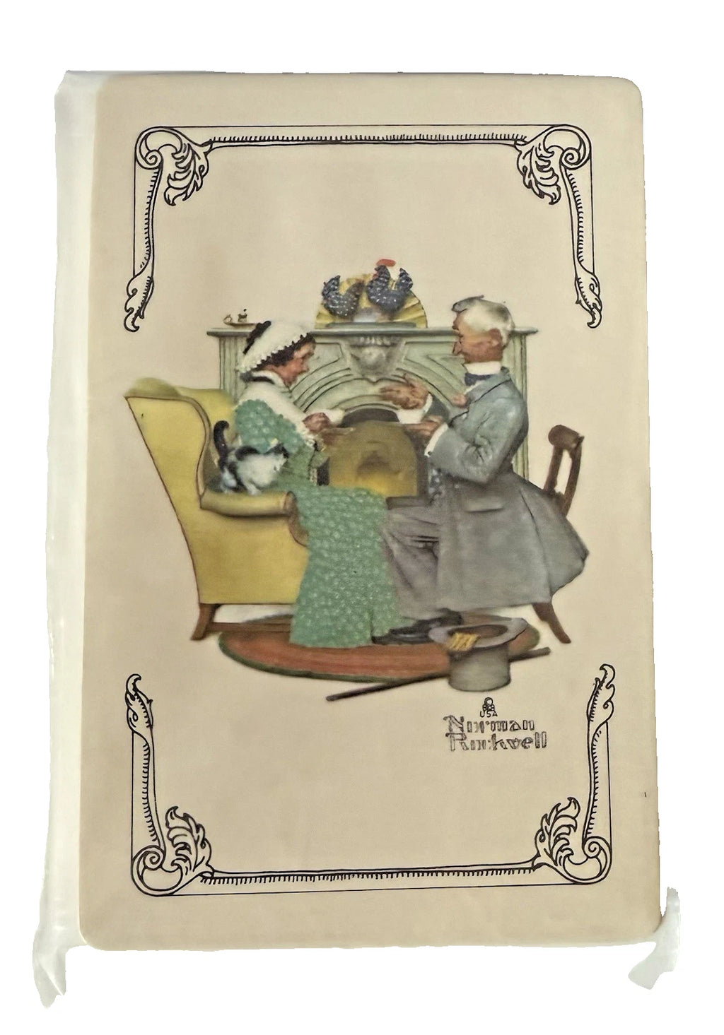 2 decks of Norman Rockwell playing cards