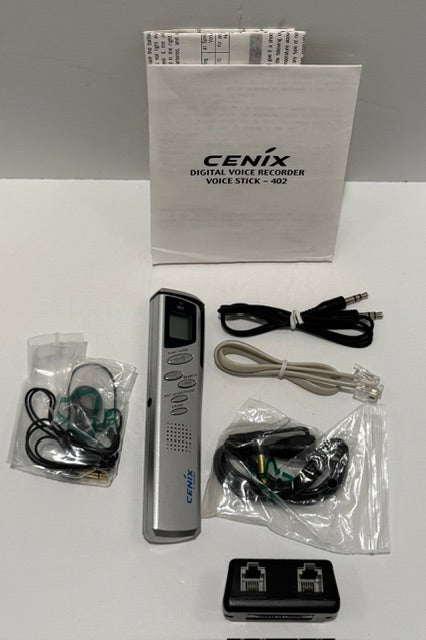 Cenix VR-402 Digital Voice Recorder NIB - FREE Shipping USA