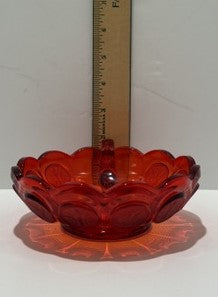 Vintage Fostoria Coin Glass Nappy Dish