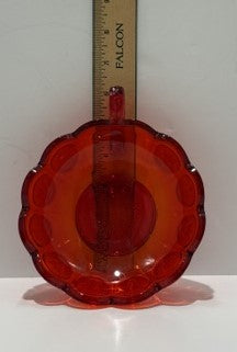 Vintage Fostoria Coin Glass Nappy Dish