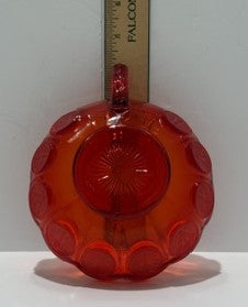 Vintage Fostoria Coin Glass Nappy Dish