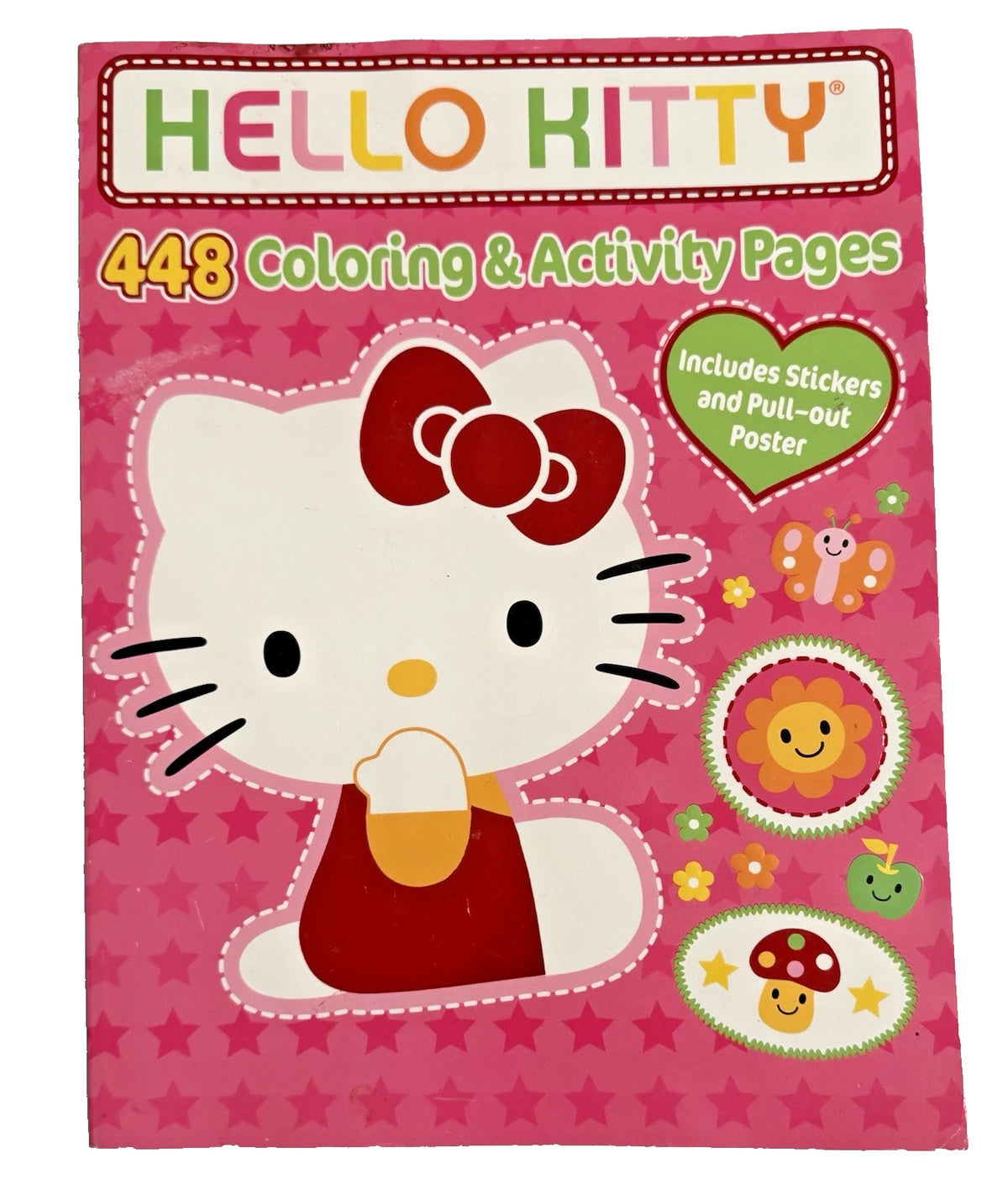Hello Kitty: 448 Coloring Ac Pages - Paperback By Sanrio - NEW