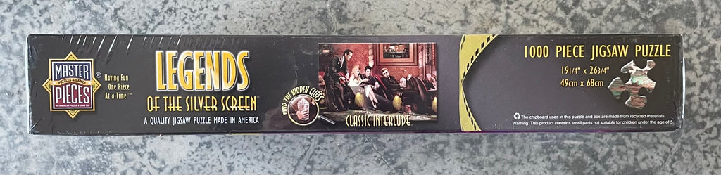 Legends of the Silver Screen Classic Interlude 1000 pcs Puzzle