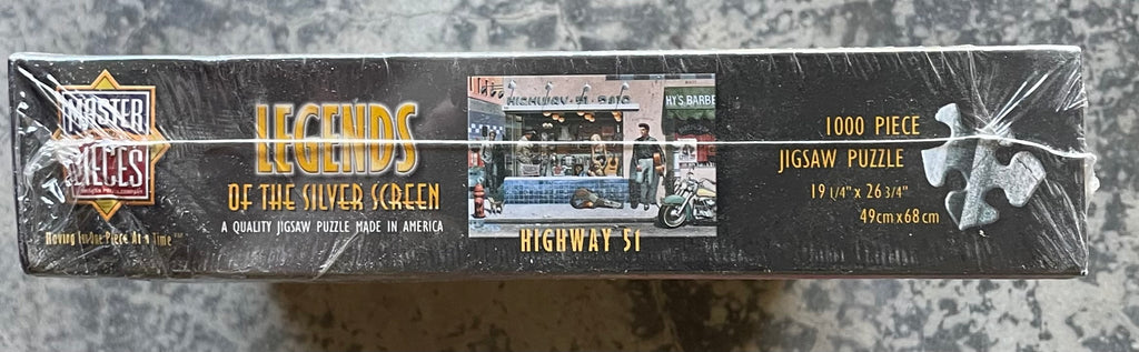 Legends of the Silver Screen puzzle.  “Highway 51” Master Pieces 1000 pc