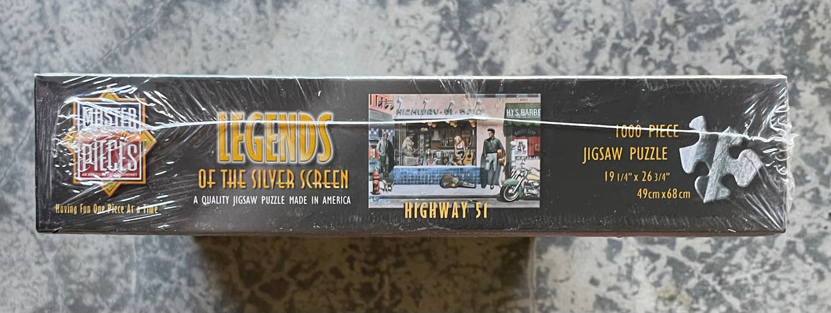 Legends of the Silver Screen puzzle.  “Highway 51” Master Pieces 1000 pc