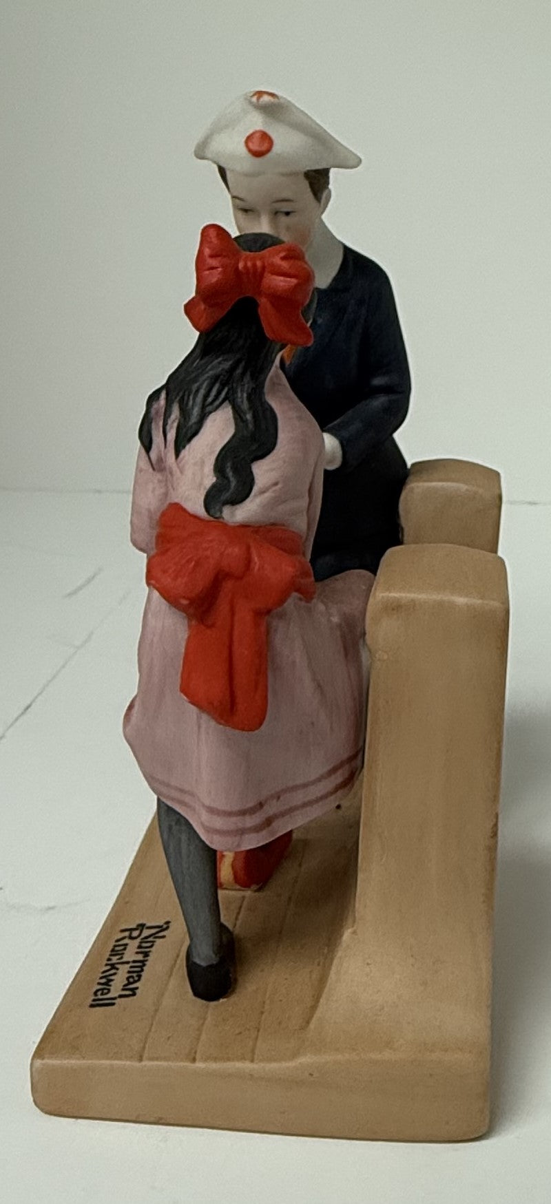 DANBURY MINT - FIRST DANCE - NORMAN ROCKWELL PORCELAIN FIGURINES