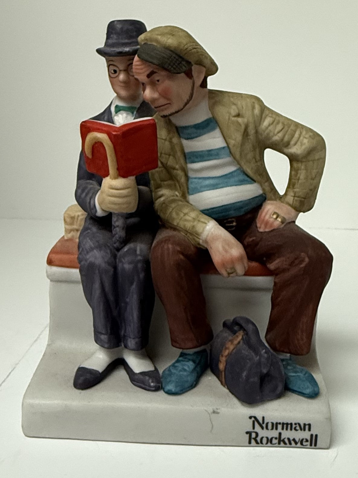 1980 "Interloper" Norman Rockwell Danbury mint