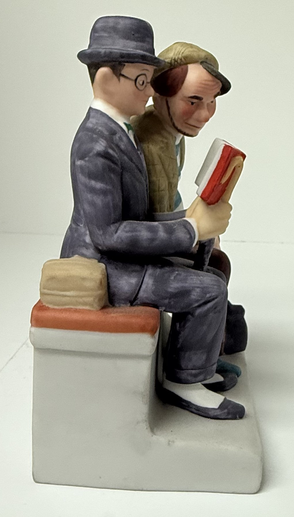 1980 "Interloper" Norman Rockwell Danbury mint