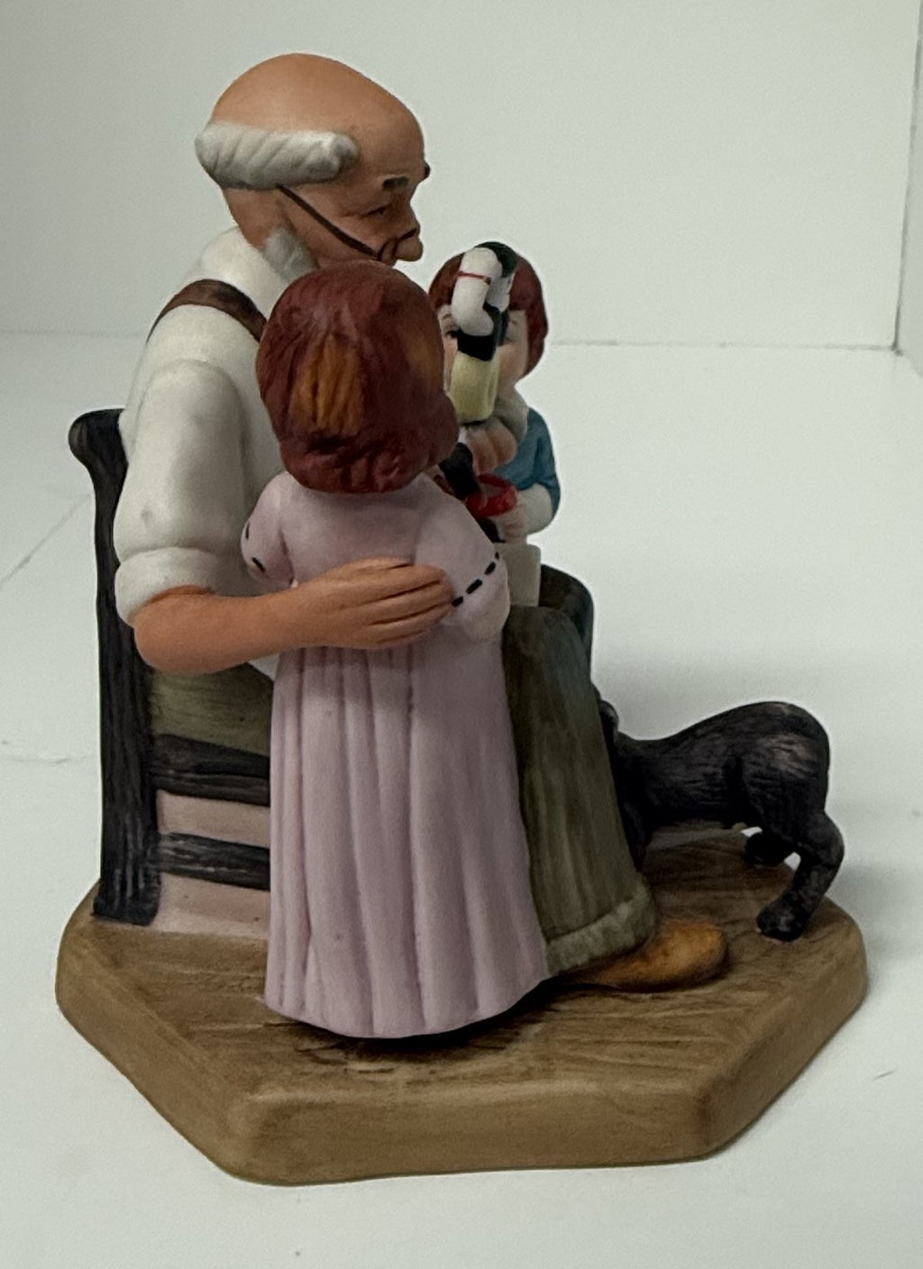 Vintage 1982 Limited Edition Norman Rockwell "The Toy Maker" Figurine