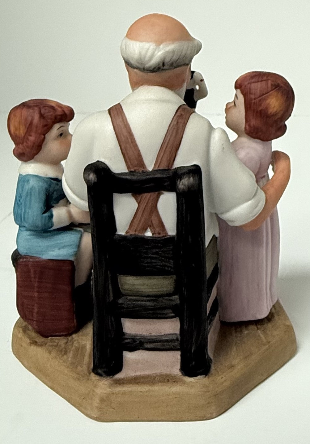 Vintage 1982 Limited Edition Norman Rockwell "The Toy Maker" Figurine