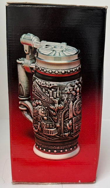 1982 Age of the Iron Horse Avon Stein w/ORIGINAL Box