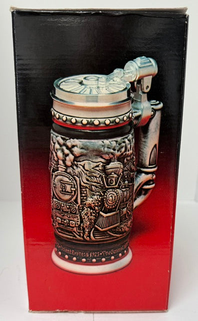 1982 Age of the Iron Horse Avon Stein w/ORIGINAL Box