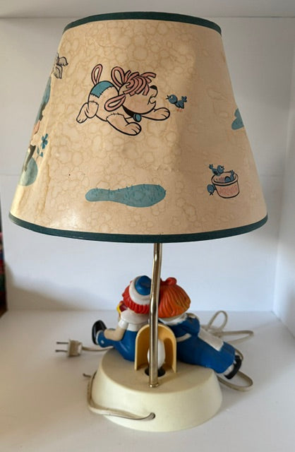 Raggedy Ann & Andy Lamp/Shade