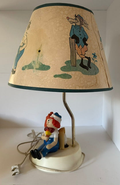 Raggedy Ann & Andy Lamp/Shade